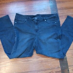 Maurices Dark Blue High Rise Jeans